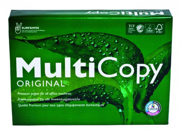 Multicopy Kopierpapier 500 Blatt A4 90 g weiß