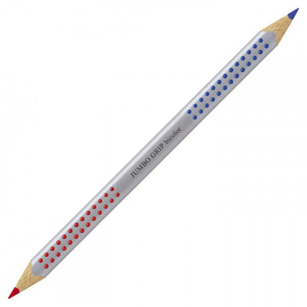 FABER-CASTELL Silbentrennstift Jumbo Grip rot/ blau