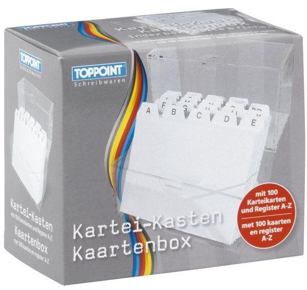 Stylex 49971 Karteikasten, Din A7, Inkl. 100 Karteikarten - Image 5