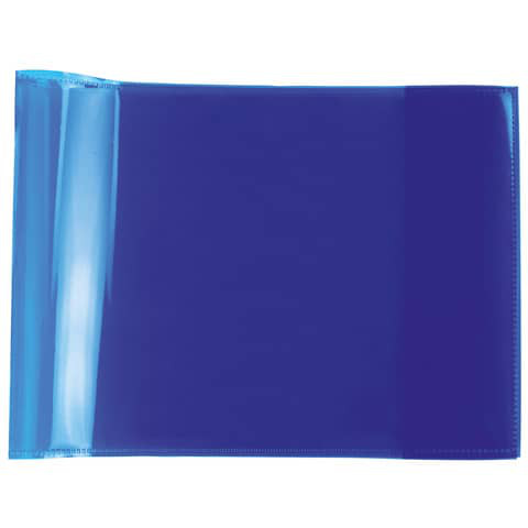 Herma Heftschoner Transparent Plus A5 quer blau