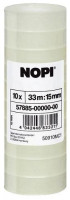 Nopi Klebefilm 33m x 15mm Nopi Klebefilm 33m x 15mm
