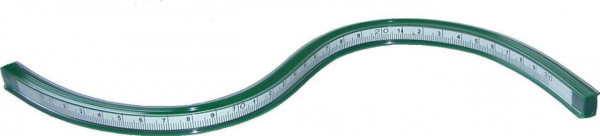 Rumold Kurvenlineal 30cm mit mm-Teilung
