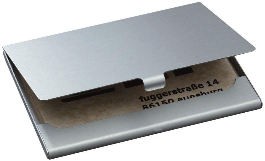 Sigel Silber Kartenaufbewahrung, Visitenkarten-Etui (A8) - Image 4