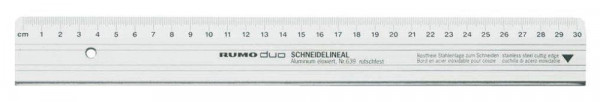 Schneidelineal 30 cm Aluminiumlineal