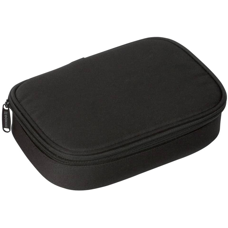 Großes Schlamper Federmäppchen mit 27 Stiftschlaufen schwarz