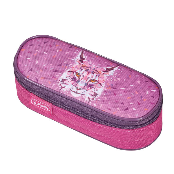 herlitz Faulenzer Etui leer Wild Animals Luchs