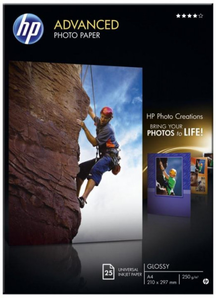 HP Fotopapier 10x15 weiß 60 Blatt