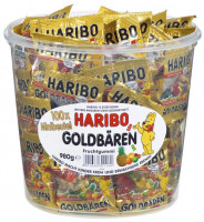 Haribo Goldbären 100 Minibeutel Haribo Goldbären 100 Minibeutel