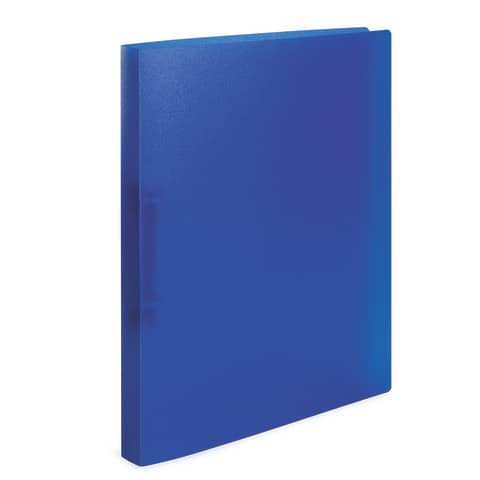 Hartplastik Ringbuch A4 flexibel 2,5cm Rücken dunkelblau