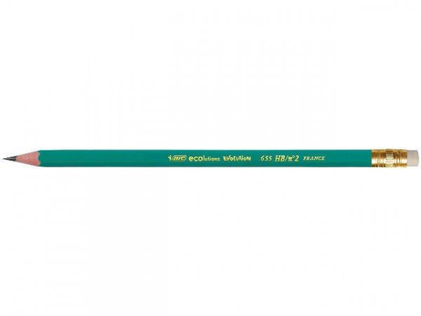 BIC Bleistift HB mit Radierer