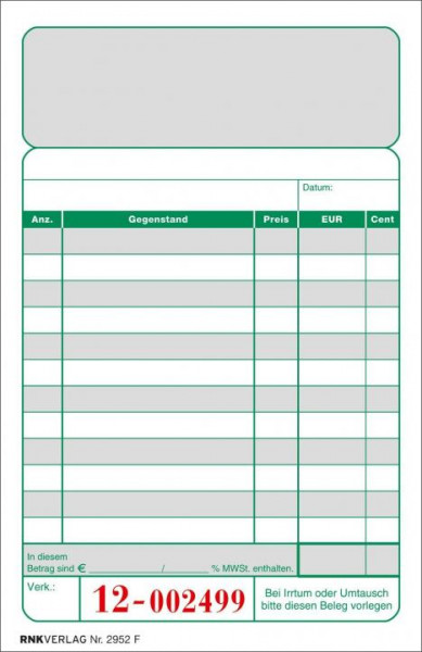 125666-RNK-2952F-Kassenzettelblock-mit-Abrechnungslisten-2-x