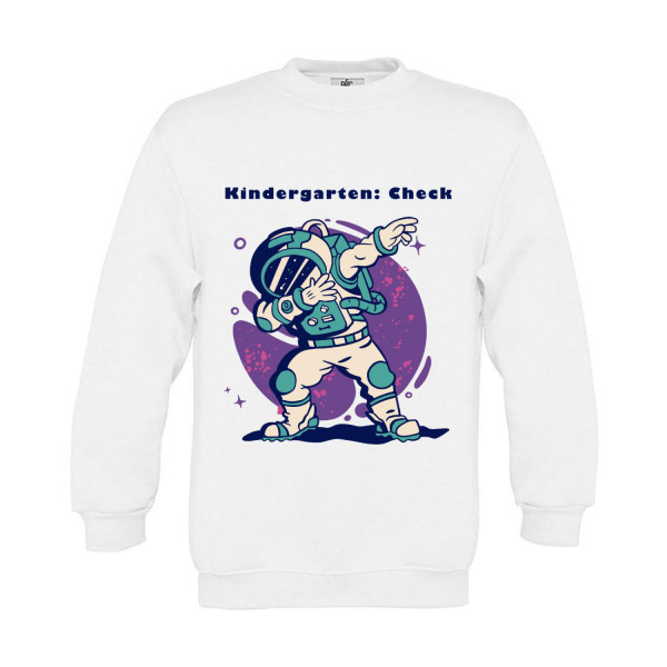 Sweatshirt Kinder Schule - Schulstart Dab Kindergarten Check