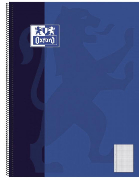 Oxford Collegeblock DIN A4+ kariert mit Rand