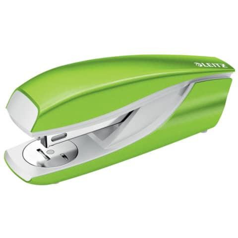 LEITZ Tacker NeXXt Metall 30 Blatt grün metallic