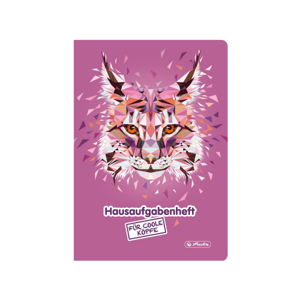 herlitz Hausaufgabenheft A5 48 Blatt Luchs