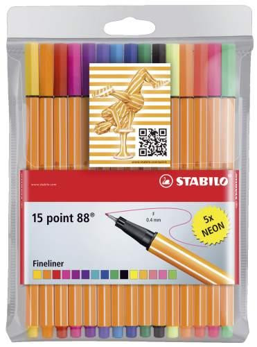 Stabilo Point 88 im 15er Etui