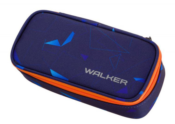 Walker Schüleretui laser blue 1 Fach ungefüllt