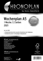 CHRONOPLAN 50571 A5 2021 Wochenplan