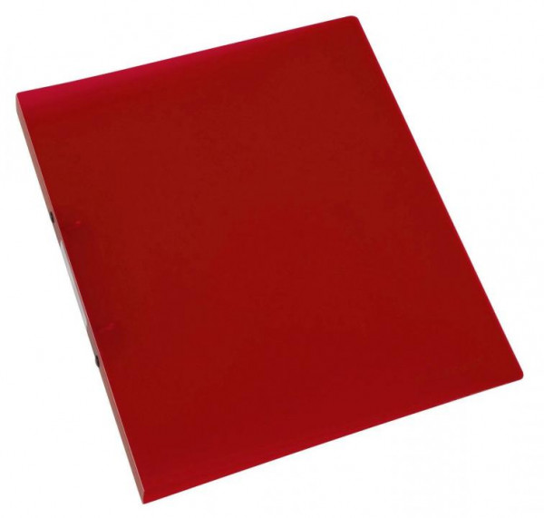 Ringbuch PP 4 Ringe A4 biegsam Rückenbreite 2,6 cm dunkelrot