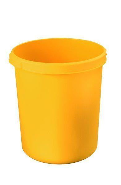 Papierkorb 30 Liter gelb