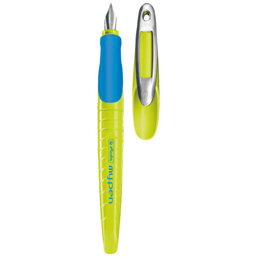 Herlitz my pen Füller Federstärke M lemon blau