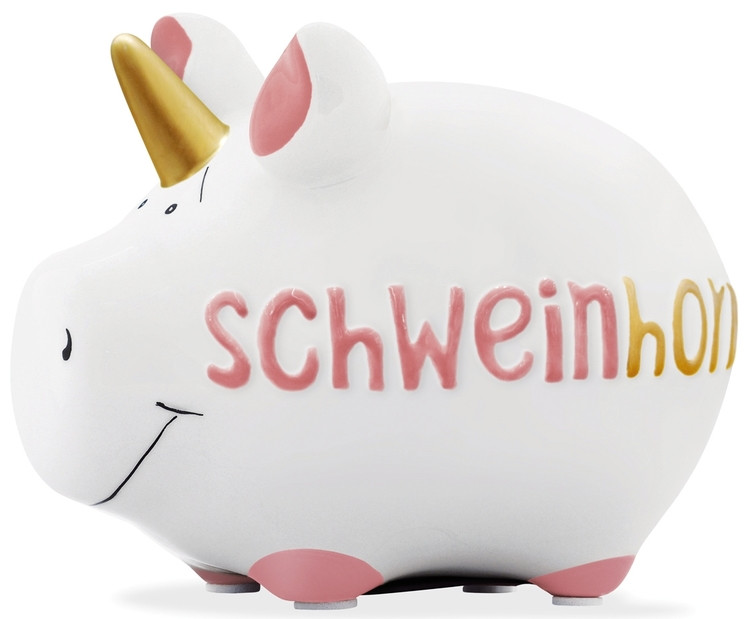 KCG Spardose Schwein "Schweinhorn"