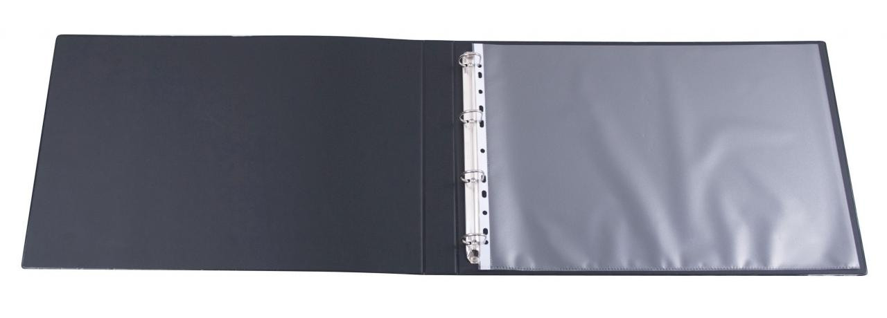 Q-Connect Prospekthülle A3 Quer 80Mym Genarbt, 10 Stück - Image 2