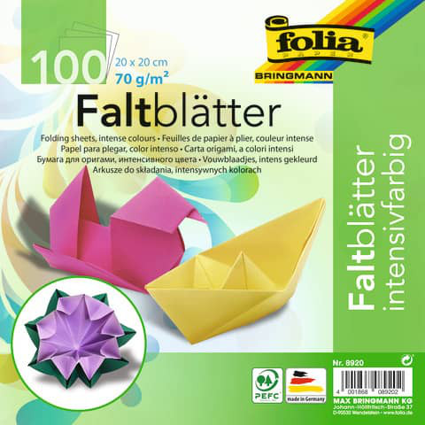 100 Folia Faltblätter