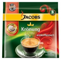Kaffeepads Jacobs Krönung entkoffeiniert Kaffeepads Jacobs Krönung entkoffeiniert