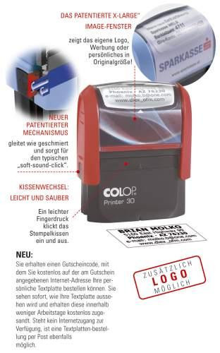 COLOP 30 Printer Adressstempel