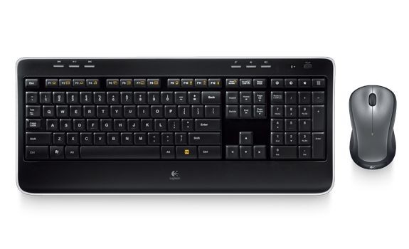 Logitech MK520 schnurlose Tastatur mit Maus