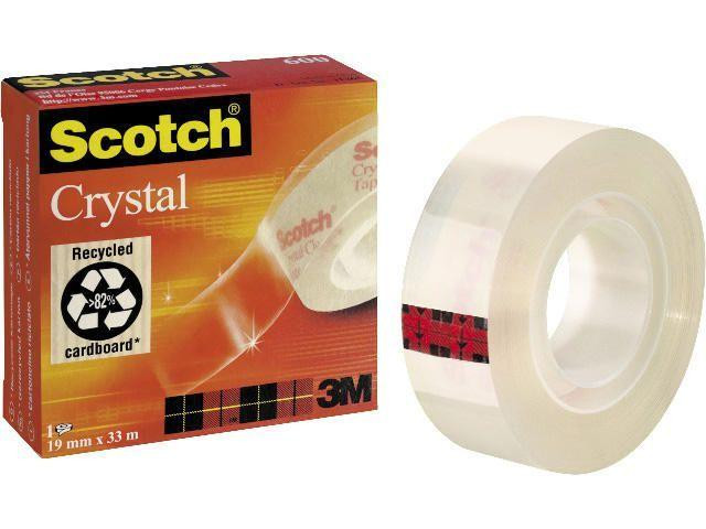 Scotch Klebeband Crystal Clear 600 66 m x 19 mm