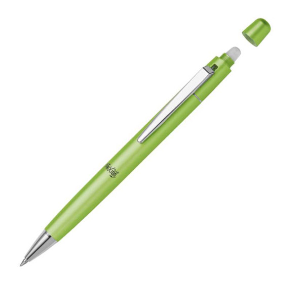 Pilot Frixion Tintenroller mit Edelstahlgehäuse hellgrün
