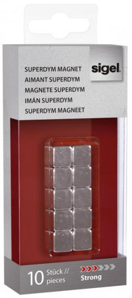 Sigel SuperDym Magnete Cube 10 Stück