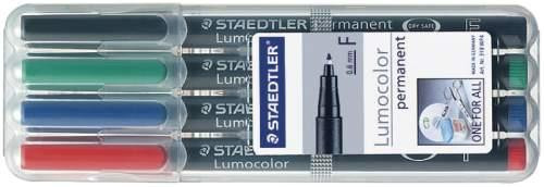 Staedtler Lumocolor permanent F 4 Farben