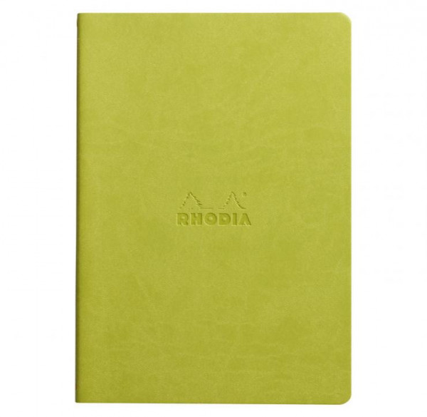 RHODIA NOTIZBUCH DOT ANIGSGRUEN KUNSTLEDEREINBAND