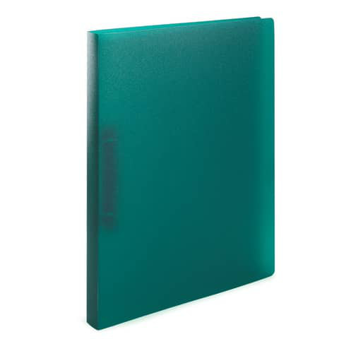 Hartplastik Ringbuch A4 flexibel 2,5cm Rücken dunkel grün