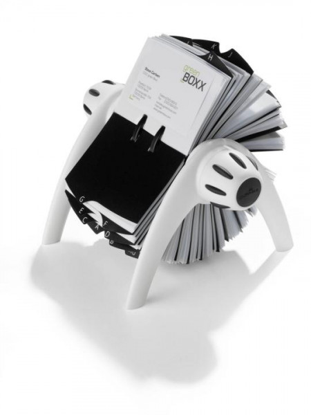 DURABLE VISIFIX FLIP Rollkartei 400 Karten weiß DURABLE VISIFIX FLIP Rollkartei 400 Karten weiß