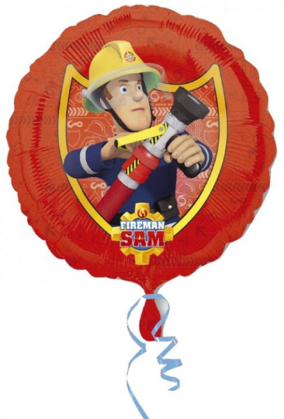 Folienballon FEUERWEHRMANN SAM Ø43cm