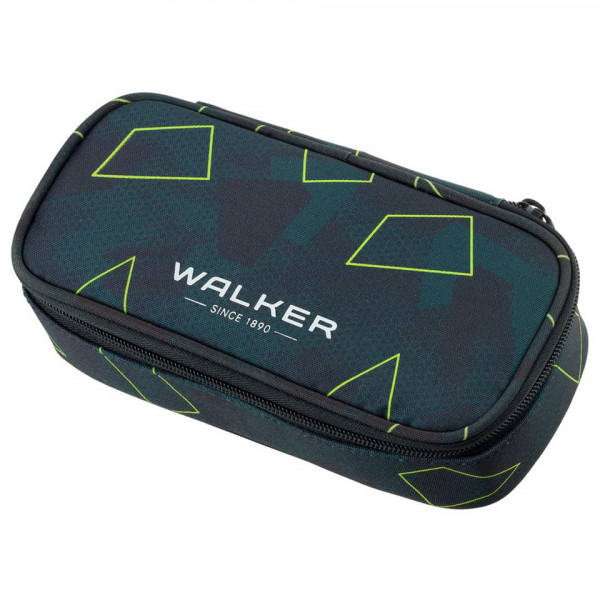 Federtasche Federmäppchen polygon green Walker Wizzard