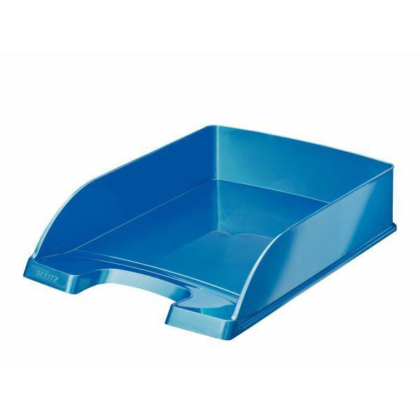 LEITZ Briefkorb Plus WOW blau-metallic