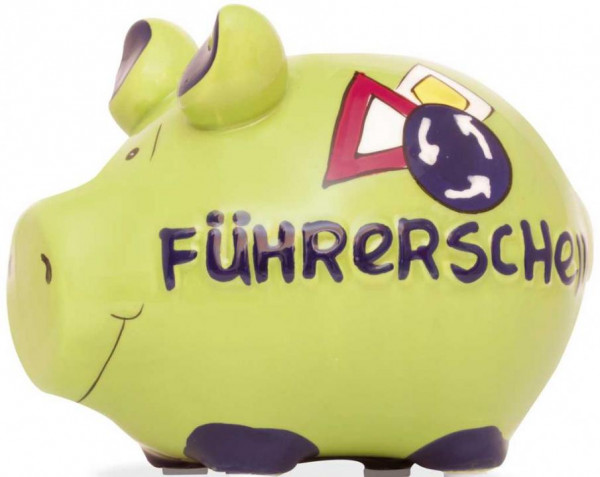 Sparschwein Führerschein klein