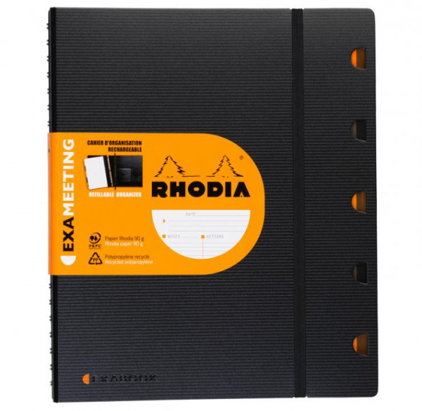 Rhodia Meeting Book mit Einband aus Recycling-Polypropylen