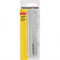 Alu Lineal 15 cm mit Tuschekante Alu Lineal 15 cm mit Tuschekante