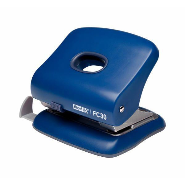 Blau Rapid Bürolocher Fc30 Kunststoff/Metall 30 Blatt
