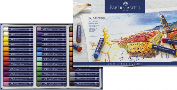 Faber-Castell Ölpastellkreide 36 Farben