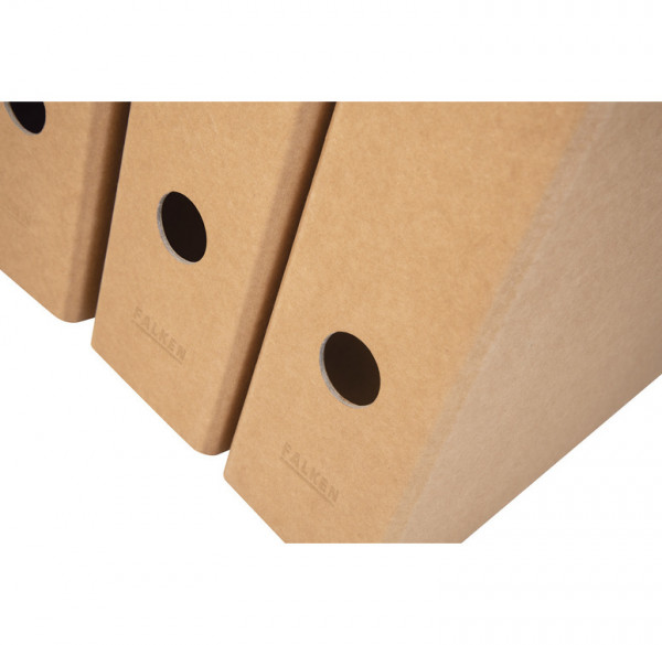 Ordner A4 Vegan Pure Nature | 5cm schmal aus Pappe FALKEN-4