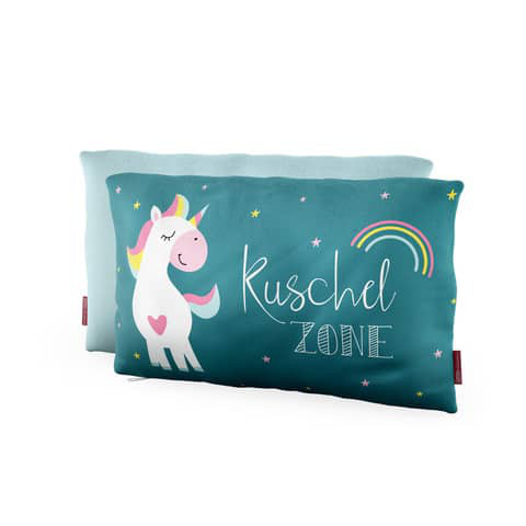 Einhorn Kissen "Kuschel Zone"