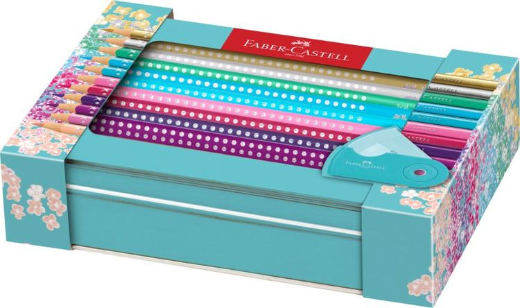 Faber-Castell Buntstifte- Geschenkset "Sparkle" 20Er Pack Mehrfarbig - Bild 8