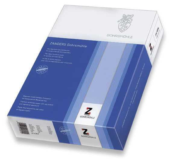Zanders Schreibmaschinenpapier A4 80 g/qm weiß 500 Blatt
